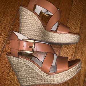 Tan Wedges